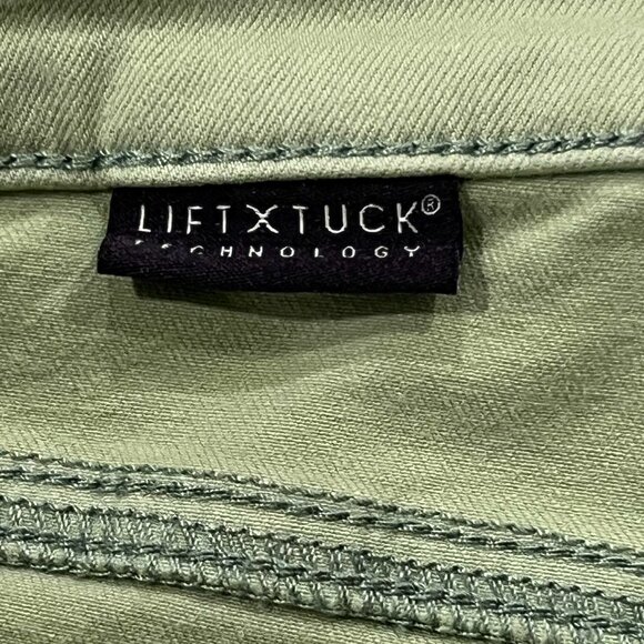 NYDJ Celery Green 5 Pocket Shorts, 10 - Picture 5 of 8